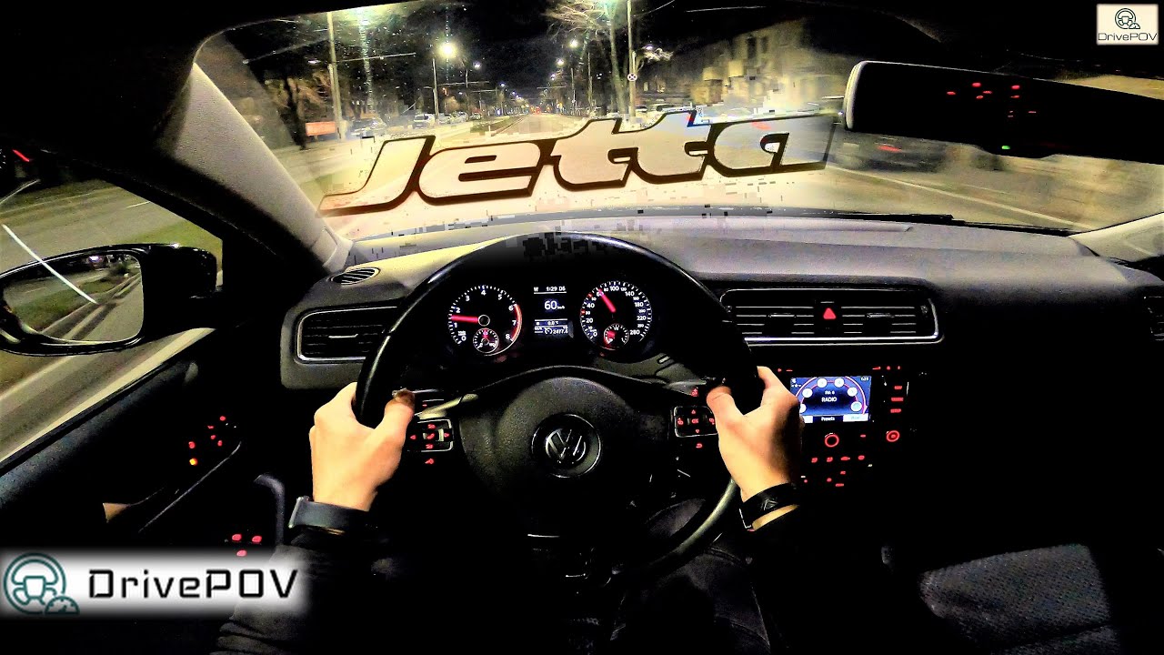 VW Jetta MK6 1.4 TSI Night POV 2012 | 160HP-240NM | POV TEST DRIVE, ACCELERATION, REVIEW | #DrivePOV