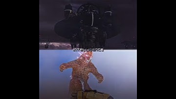 Astro mothership vs Evolved godzilla || #skibiditoilet #monsterverse #godzilla #shorts