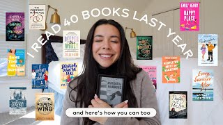 40 Books in a Year: My Top Reading Tips 📚
