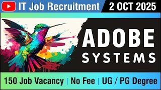 IT Job : Adobe Systems | IT / SW | Recruitment 2 OCT 2025 | IT &amp; Software Job | in Tamil