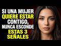 REVELADO 3 señales claras de que ella quiere más intimidad contigo Psicología femenina