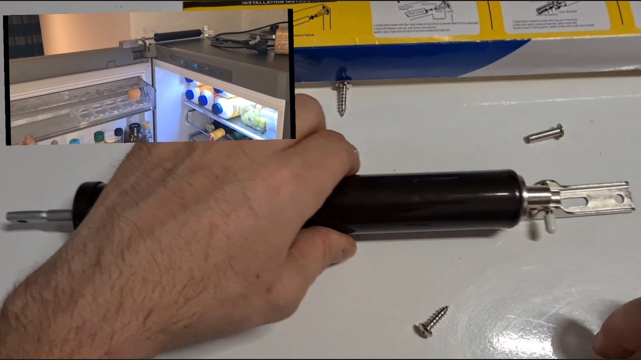 Kühlschrank Tür Schließt Automatisch von selbst Umbau selbstständiger ...