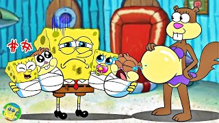 SpongeBob Unstable, Sandy Cheeks PREGNANT! | Sad Story But Happy Ending | SpongBob Animation