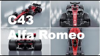 Alfa Romeo C43 Formula 1 car unveiled