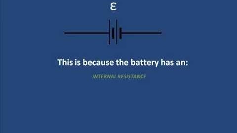 Electric Circuits - Terminal Voltage