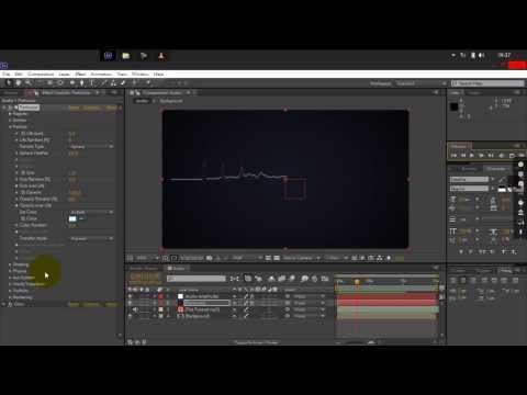 After Effects Tutorial: Audio React with Particular
