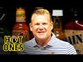 Coach Brad Underwood Gets Full Court Pressed By Spicy Wings | Hot Ones