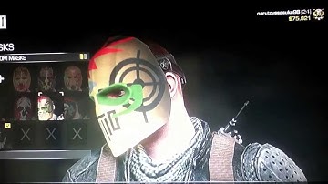 Custom Masks Army of Two Devil