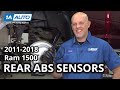 How to Replace Rear ABS Sensors 2011-2018 Ram 1500