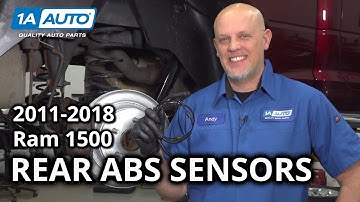 How to Replace Rear ABS Sensors 2011-2018 Ram 1500