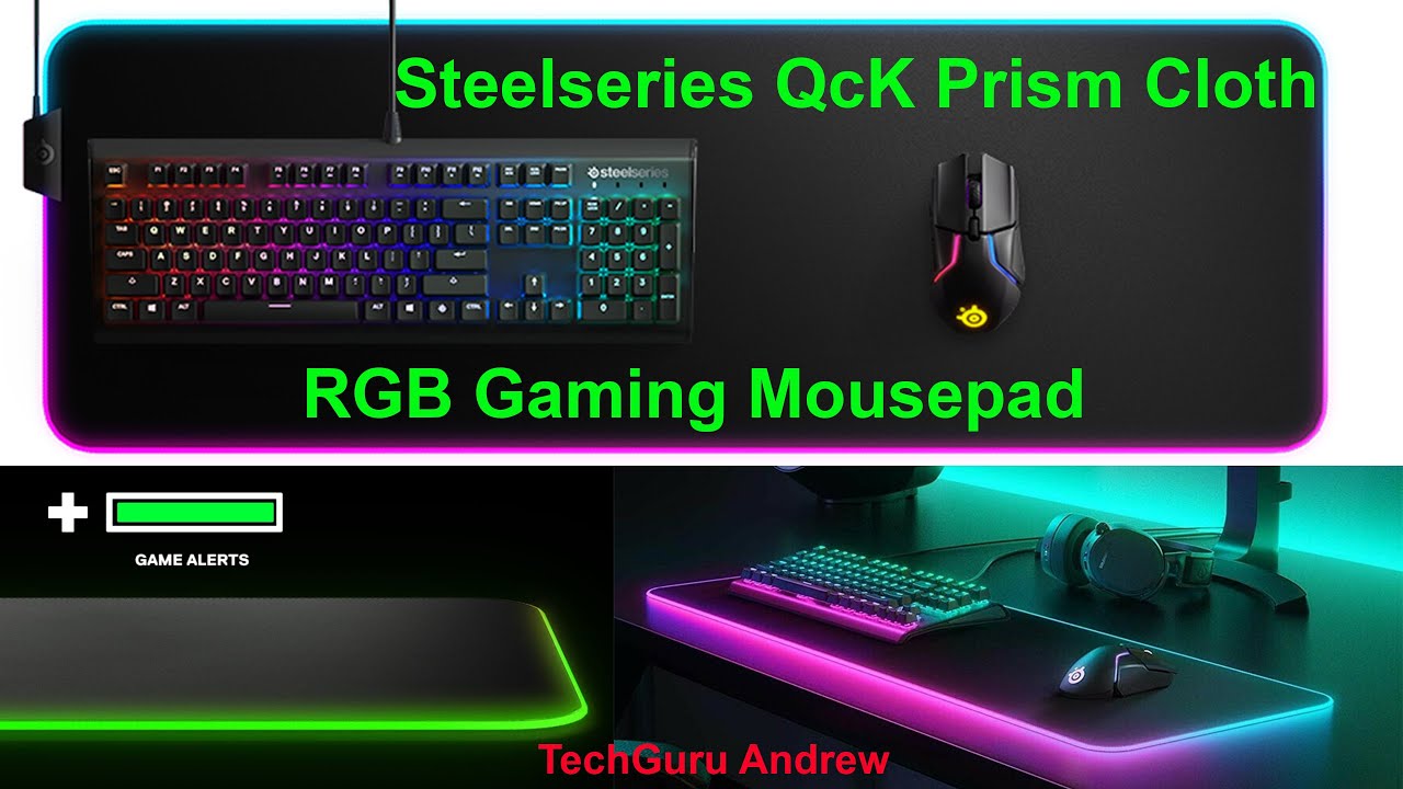 SteelSeries QcK Prism Cloth Extra large - Easy Gaming