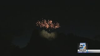 Noem Asks for Fireworks at Mt. Rushmore