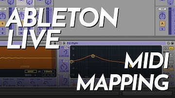 MIDI Mapping In Ableton Live - Ableton Live Tutorial for Beginners - Soundgrains