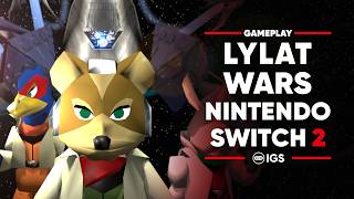 Lylat Wars Nintendo Switch 2 Gameplay