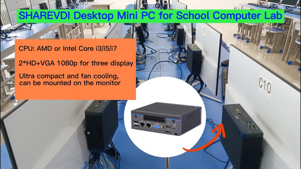 ShareVDI Desktop MINI PC for School Computer Lab YouTube