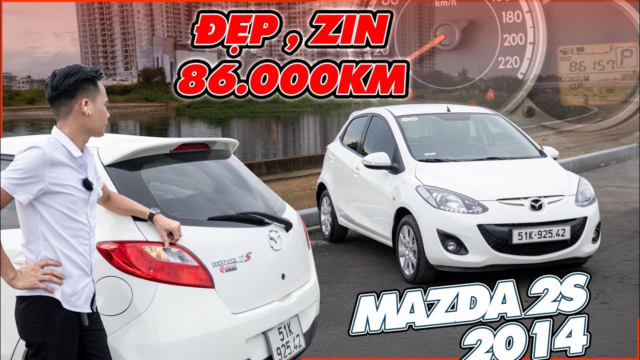 Đẹp Zin Từng Con Ốc Mazda 2S 2014 Chạy Đúng 86.000KM Lựa Chọn Số 1 Gia Đình