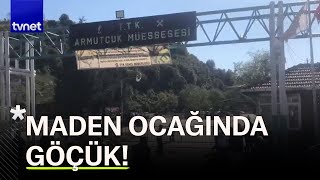 Zonguldakta Maden Ocağında Göçük Mahsur Kalan Madenciler Var