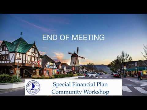 January 27th 2022 Fiscal Year Financial Plan Community Workshop