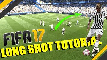 FIFA 17 LONGSHOT TUTORIAL - HOW TO SCORE EVERYTIME | SCORE LONG SHOTS in Fut 17