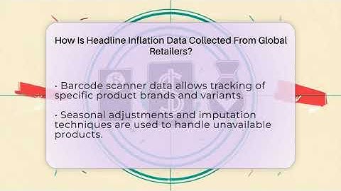 How Is Headline Inflation Data Collected From Global Retailers? - Inflation Insight Channel