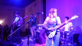 Video thumbnail of "Girlpool - It Gets More Blue (Houston 06.16.17) HD"