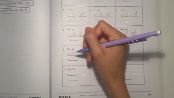 Eureka Math Grade 5 Module 2 Lesson 17 | #mathwithaubrey #homework