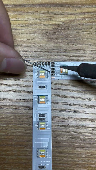 RGBWW 5-in-1 LED Strip Soldering Guide 🔥 Easy DIY Tutorial