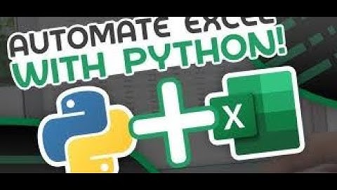 Automate Excel with Python - Python Excel Tutorial