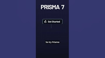 Prisma 7 - We are Rust FREE !