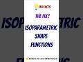 FEM Hack: Isoparametric Shapes 💡#viral #viralvideo #fea #themodelingguy #engineering #mechanical