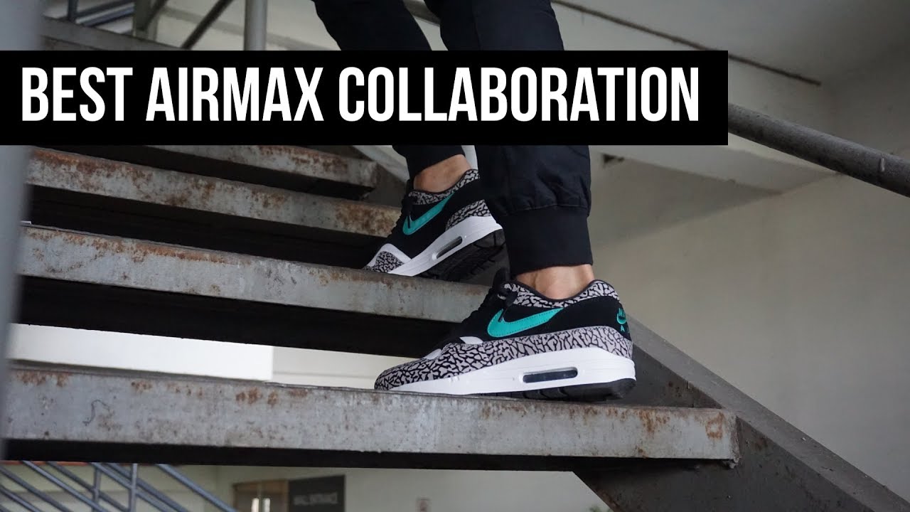 THE SNKRS BEST NIKE AIR MAX COLLAB, AIRMAX 1 ATMOS YouTube