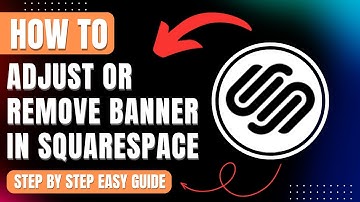 How to Adjust, Change or Remove Banner Image, Text in Header on Squarespace 2025