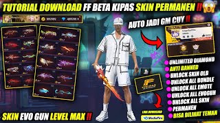 SKIN PERMANEN ‼️ TUTORIAL CARA DOWNLOAD FF BETA TESTING NEW UPDATE 2025 - LINK MEDIAFIRE