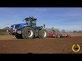 New Holland T9.560 mit Horsch Terrano 7 FM Bodenbearbeitung 2017