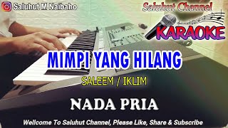 MIMPI YANG HILANG ll KARAOKE MALAYSIA ll SALEEM IKLIM ll NADA PRIA E=DO