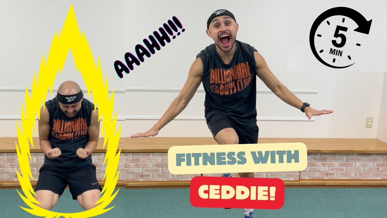 5-Minute Workout for Kids | Home Workouts | Fitness With Ceddie for Kids