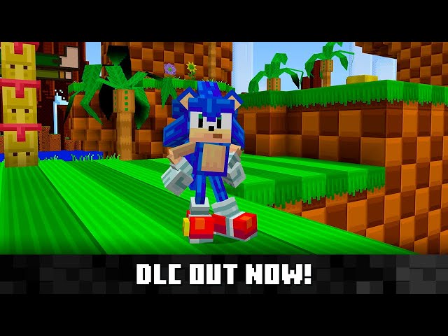 Minecraft x Sonic – Pacote de Texturas é lançado na loja do jogo