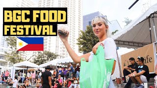 INSANE Filipino Food Festival in BGC, Manila!! Foreigners FIRST Time!?!