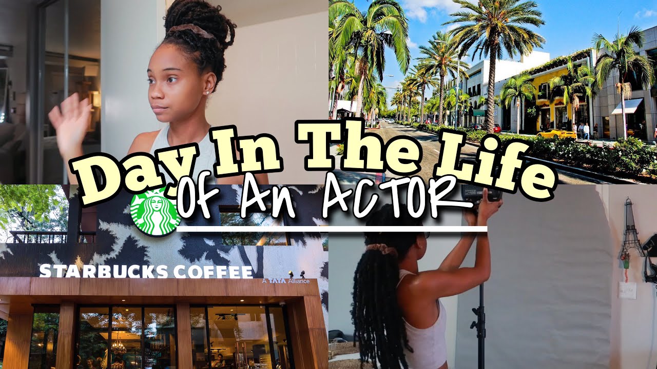 Day In The Life Of An Actor + Selftape Tips - YouTube