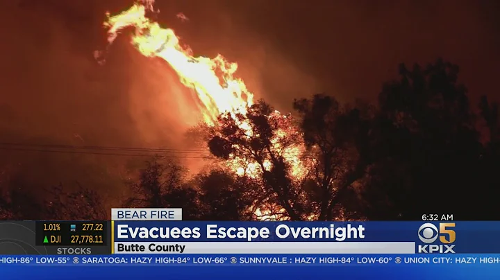 Bear Fire: Evacuees Narrowly Escape As Fire Surges Overnight In NorCal