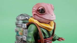 I used 5 types of resin to make a Frog Lady Figure from the Mandalorian!