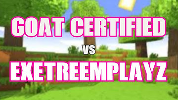 ExetreemPlayz VS Goat Certified (Caught Bug Exploiting) NetherGames Factions [Gset Fight]