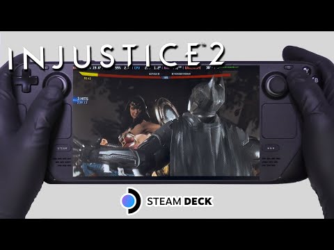 Injustice 2 Legendary Edition | Steam Deck Gameplay | Steam OS
