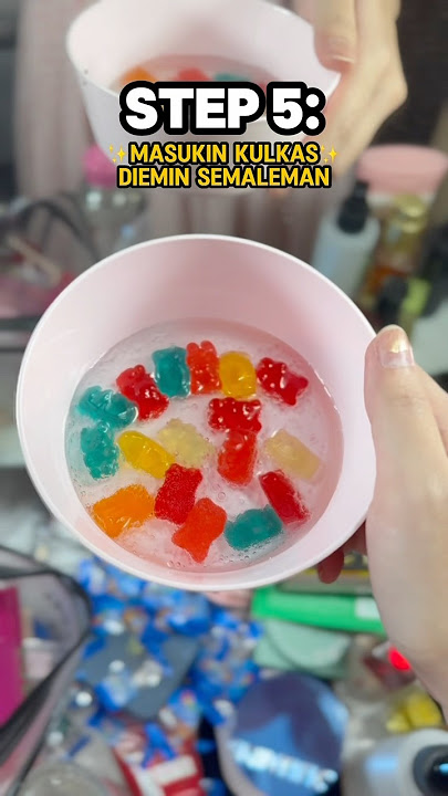 TUTORIAL BIKIN FROZEN GUMMY BEARS YANG LAGI VIRAL!!!!