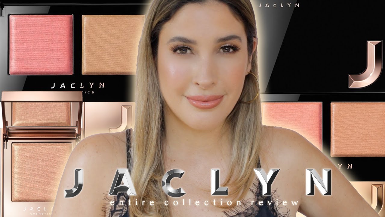 JACLYN COSMETICS BLUSH BRONZER DUOS Review Swatches Light Medium Skin tone HIGHLIGHTER + MOOD