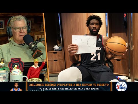 Dan Patrick Reacts To Joel Embiid's 70 Point Game | 01/23/24