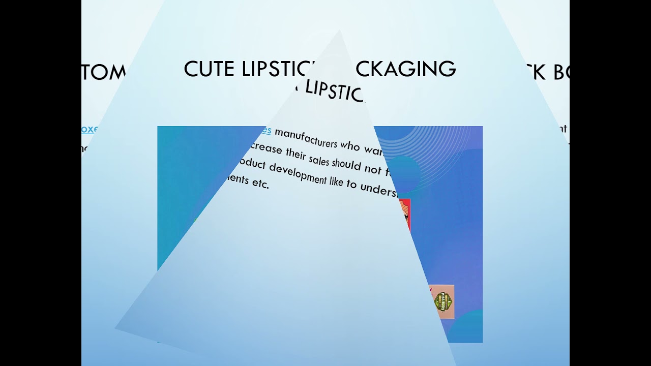 Custom Lipstick Packaging Boxes | Custom Packaging Pro