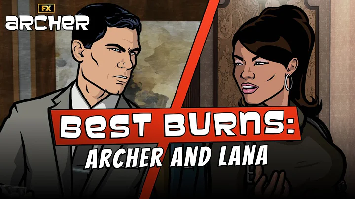 Archer and Lana's Best Burns | Archer | FXX