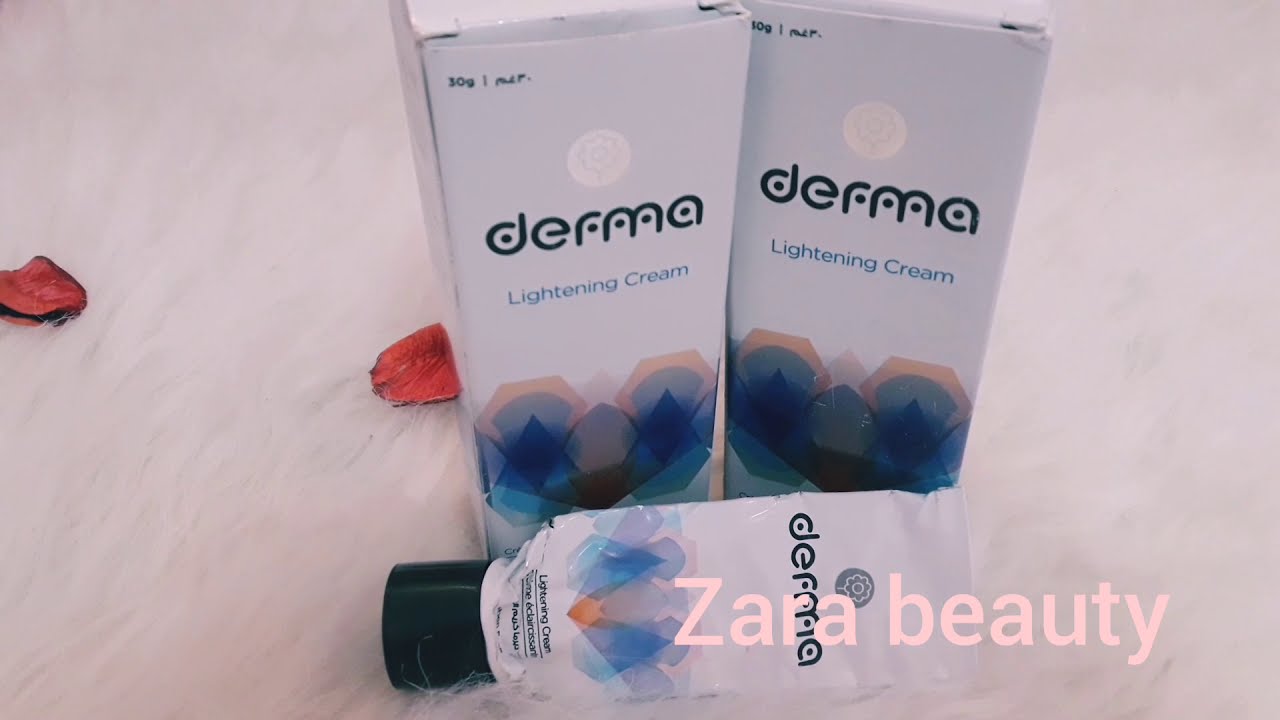 كريم تفتيح ديرما لايتننج Creme Derma Youtube