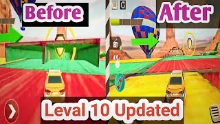 Level 10 completed,mega car ramp stunt Android game 3d@King-Games @Vereshchak . screenshot 3